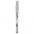 Straight Diamond Wedding Band