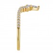 14kt Yellow Gold Diamond Wedding Band