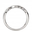 Diamond Curved Wedding Band