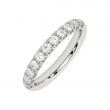 Lab Grown 14Kt White Gold Diamond 3/4Ctw Ring