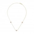 Lab Grown 14Kt Yellow Gold Diamond 1Ctw Necklace