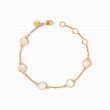 Julie Vos Valencia Mother of Pearl Delicate Bracelet