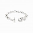 Julie Vos Silver Laguna Demi Link Bracelet