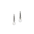Essential Pearl Hoop Earrings