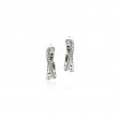 Essential Pave Crossover Earring