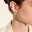 Essential Pave Crossover Earring