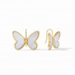 Julie Vos Papillon Mother Of Pearl Earrings