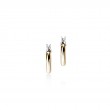 Essential Crossover Hoop Earring