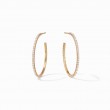Julie Vos CZ Medium Windsor Hoops