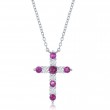 July CZ Silver Cross