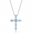 Dec CZ Silver Cross