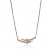 .06 Diamonds Spear 14Ky Gold Spear Necklace