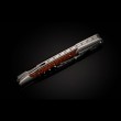 William Henry Corkscrew Damascus Knife