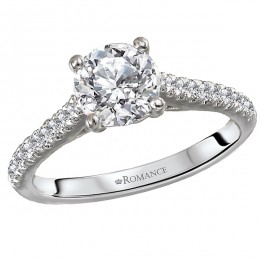 Diamond Semi-Mount Diamond Ring
