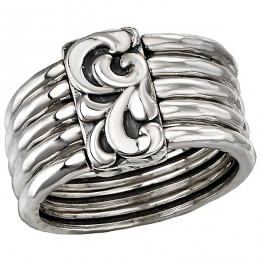 Ladies Fashion Silver Ring