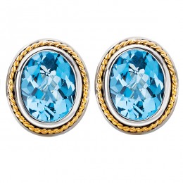 Ladies Fashion Gemstone Earrings