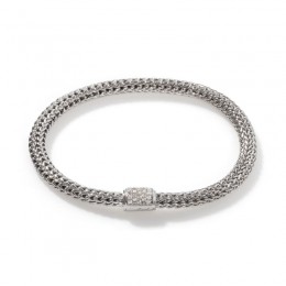Classic Chain Diamond Pave Bracelet