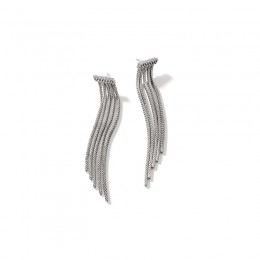 Curb Link Tassel Earring