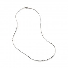 Box Chain Necklace Sterling Silver