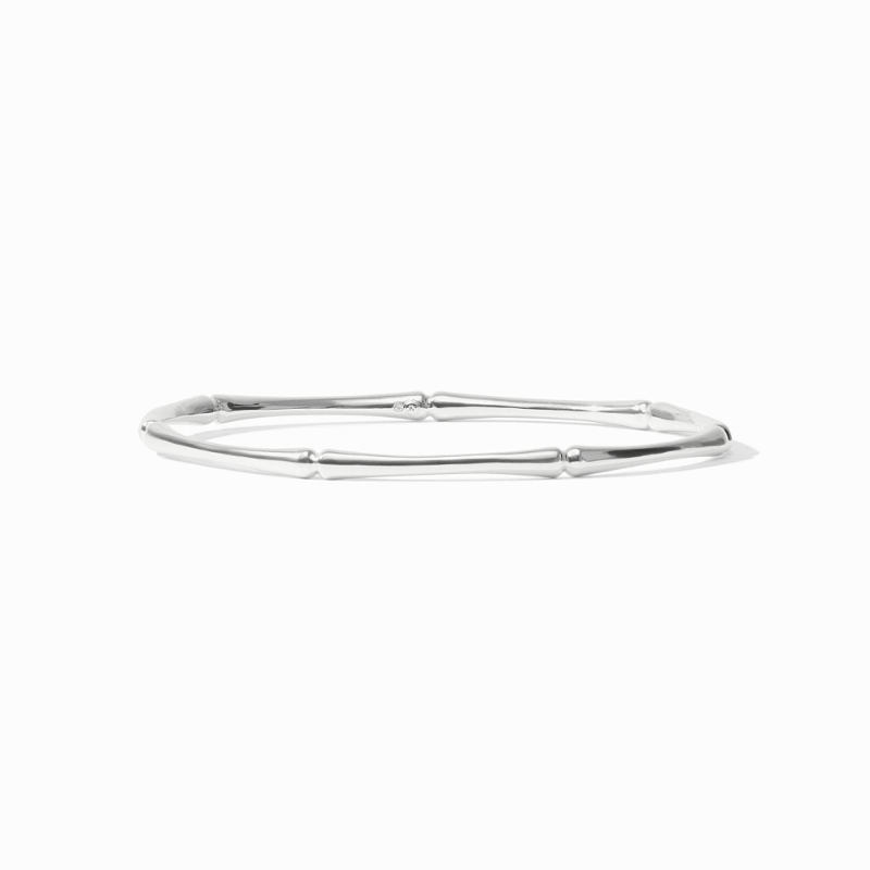 Julie Vos Silver Bamboo Bangle