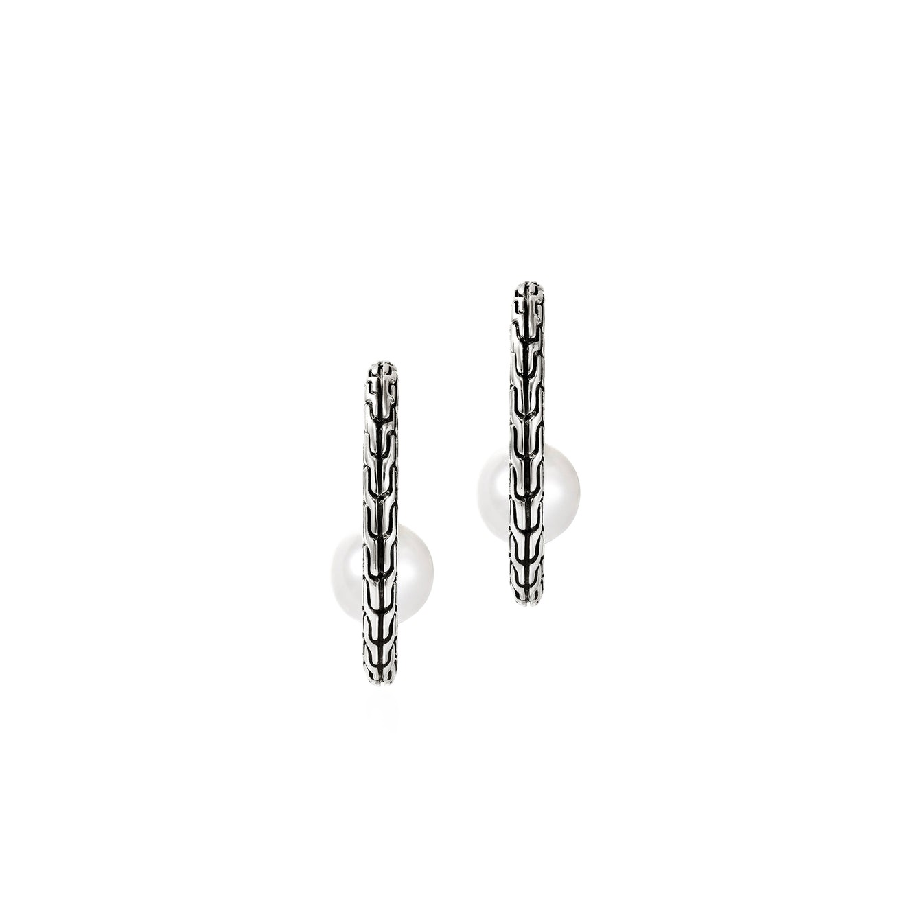 Essential Pearl Hoop Earring