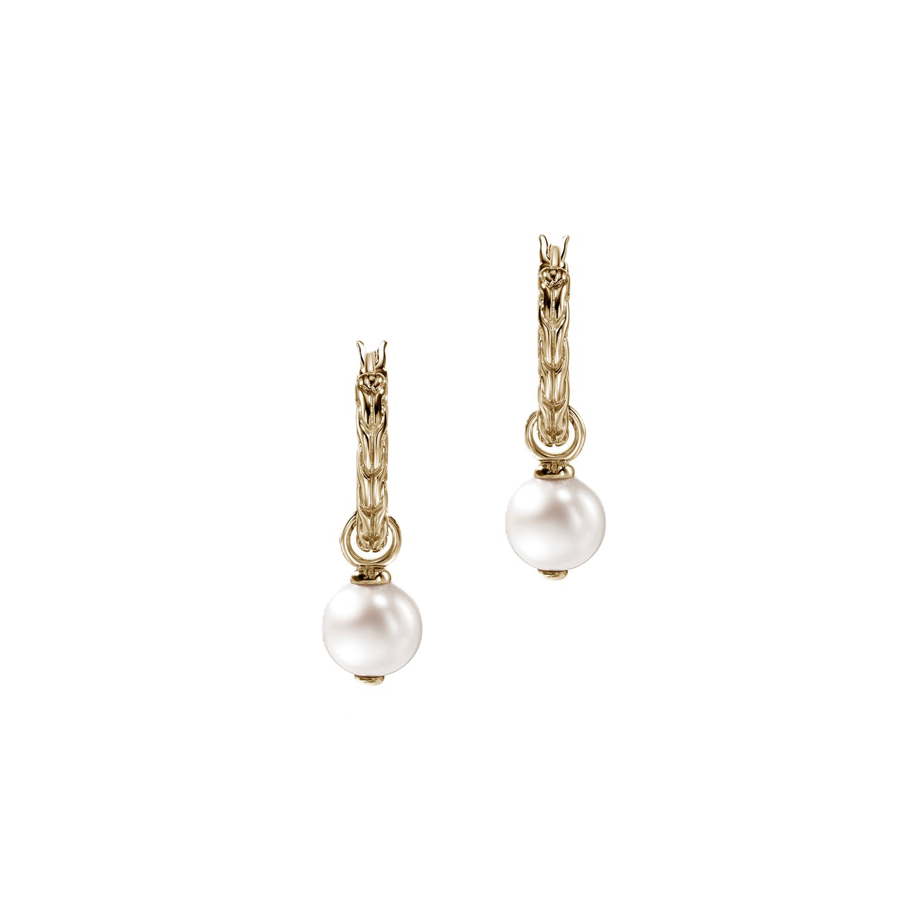 Essential Pearl Hoop Earring