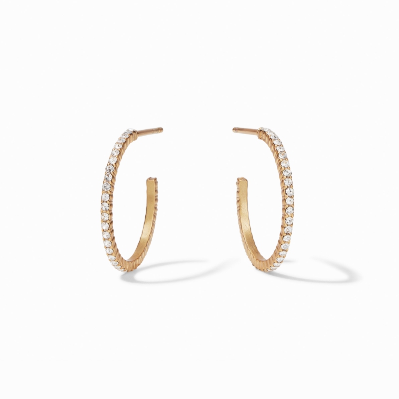 Julie Vos CZ Small Windsor Hoops