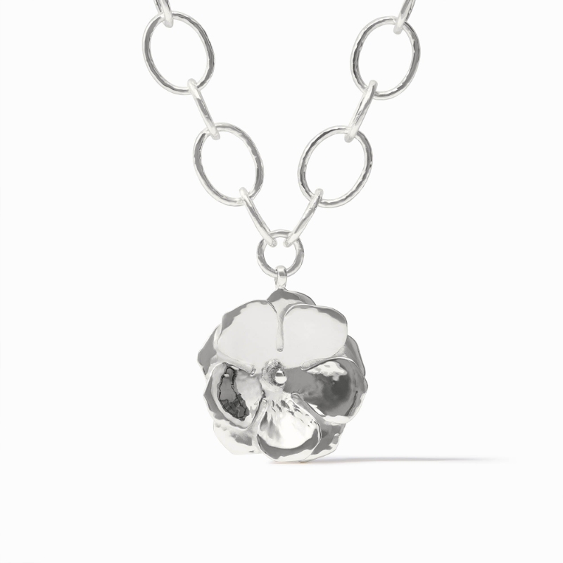 Julie Vos Silver Bloom Necklace