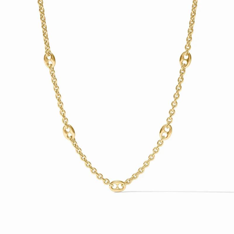 Julie Vos Laguna Delicate Station Necklace