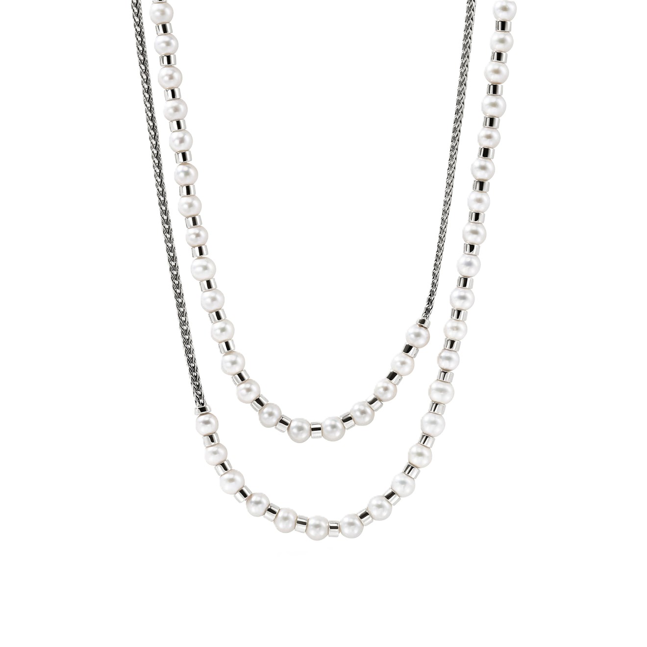 Essential Pearl Wrap Necklace